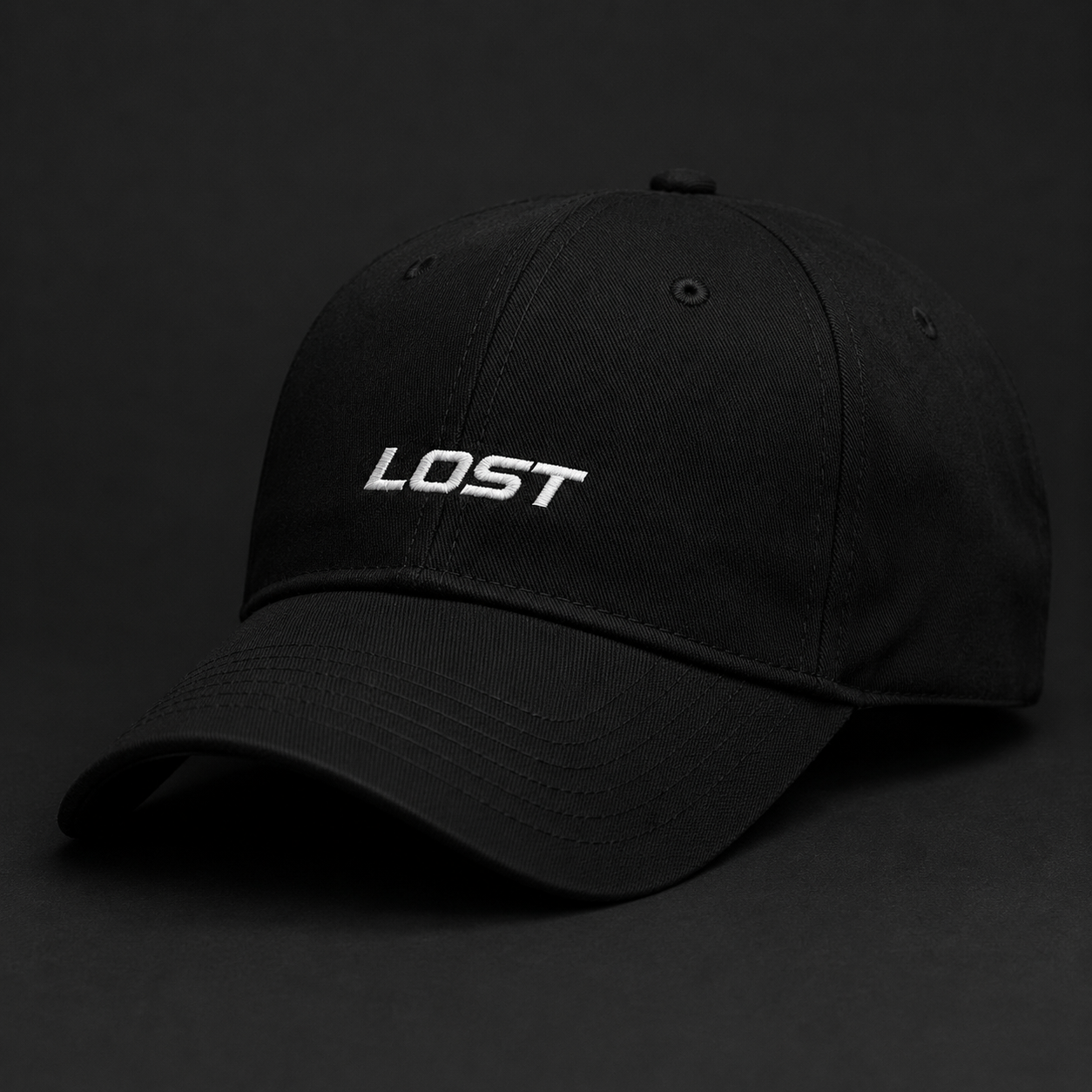 LOST Essential Cap – Black