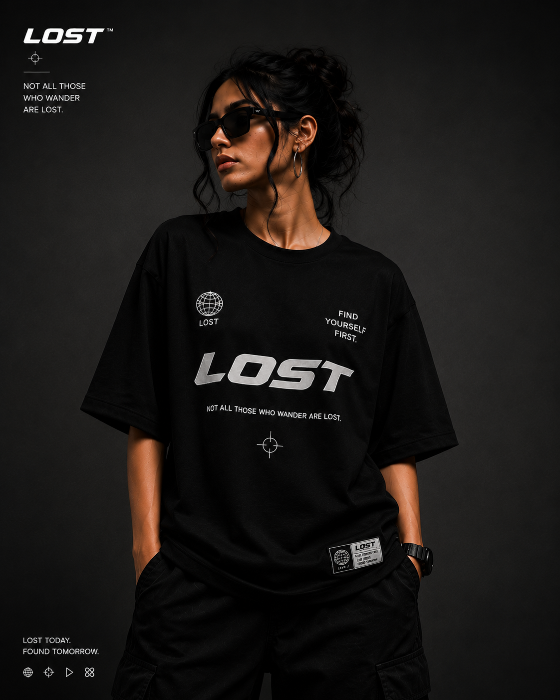LOST™ | Lost & Found Oversized Tee