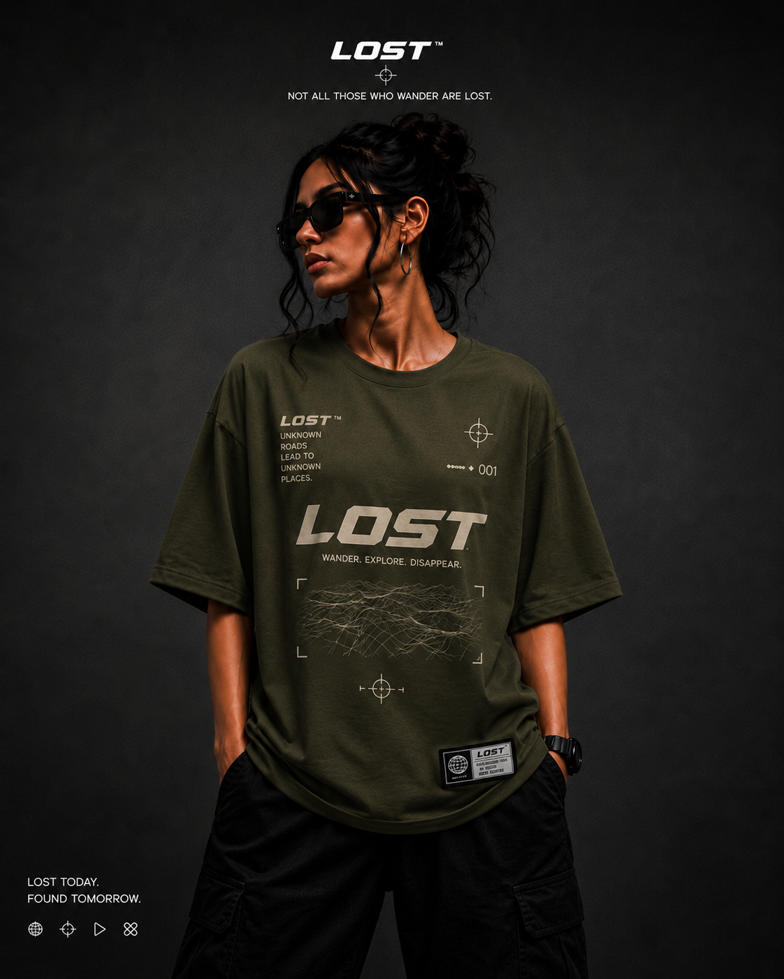 LOST™ | Lost & Found Oversized Tee