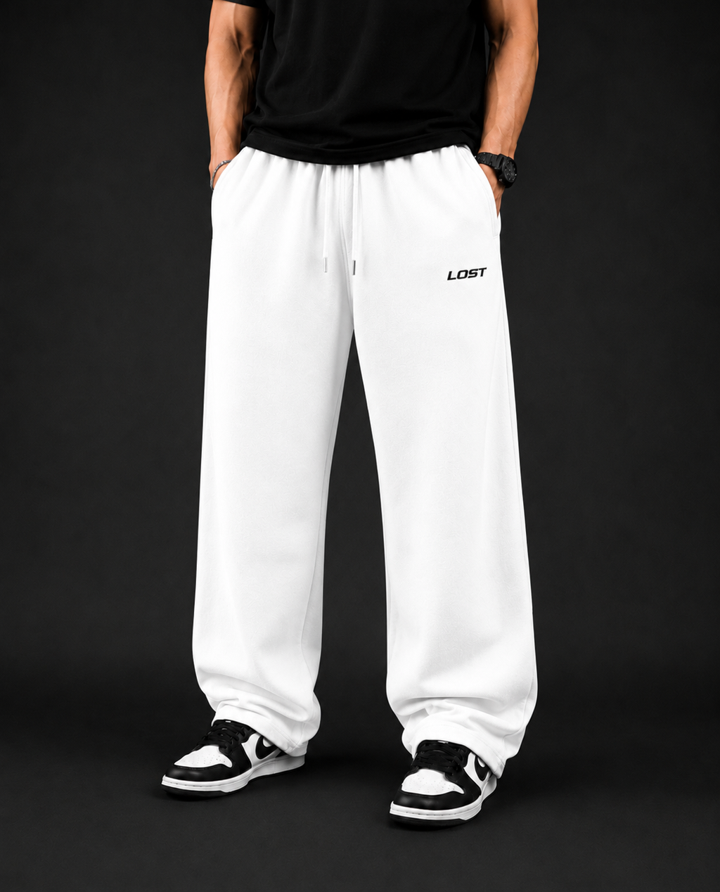 LOST FORM™ Wide-Leg Premium Trousers