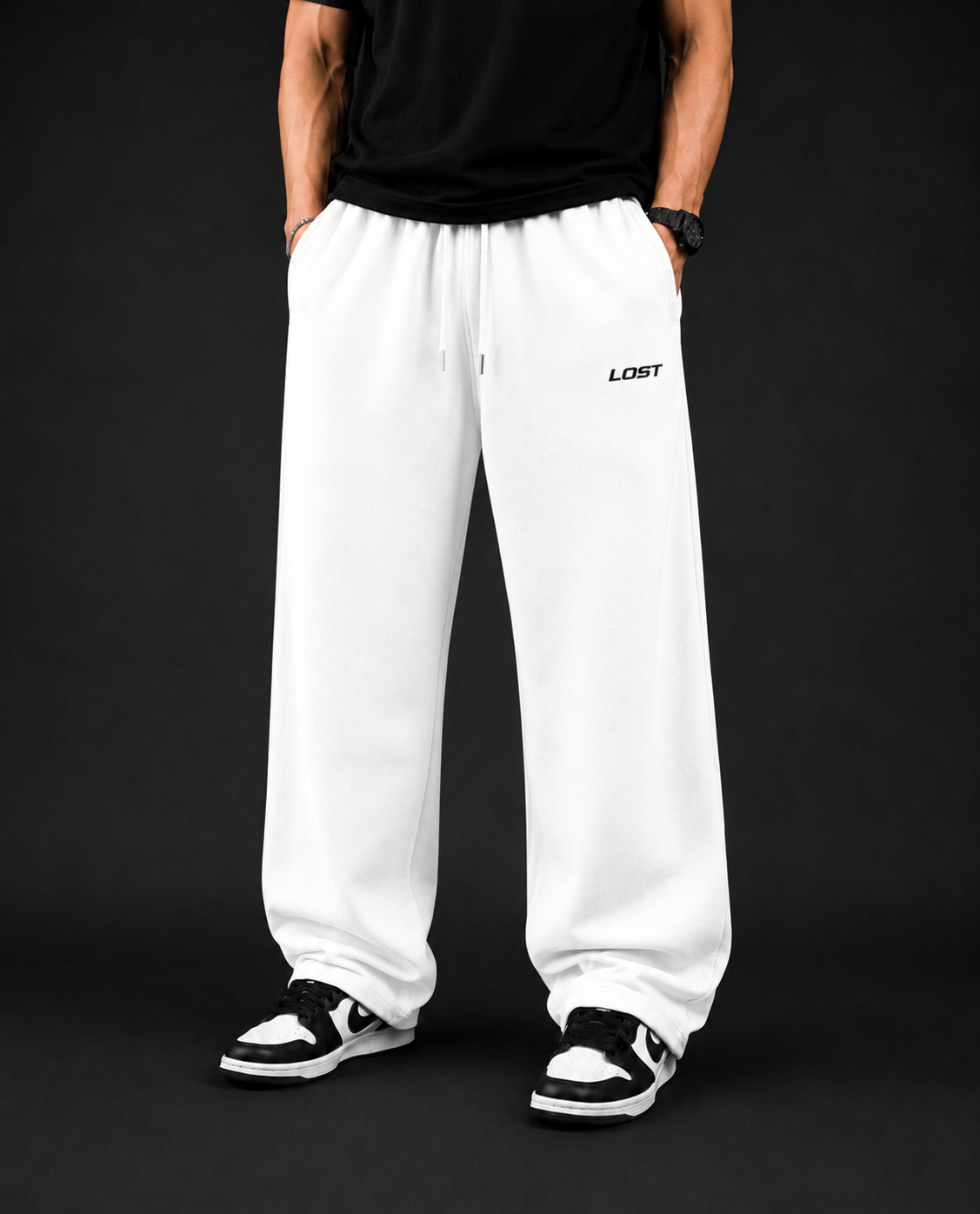 LOST FORM™ Wide-Leg Premium Trousers